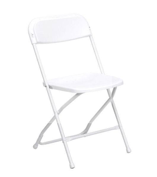 White Folding Chair