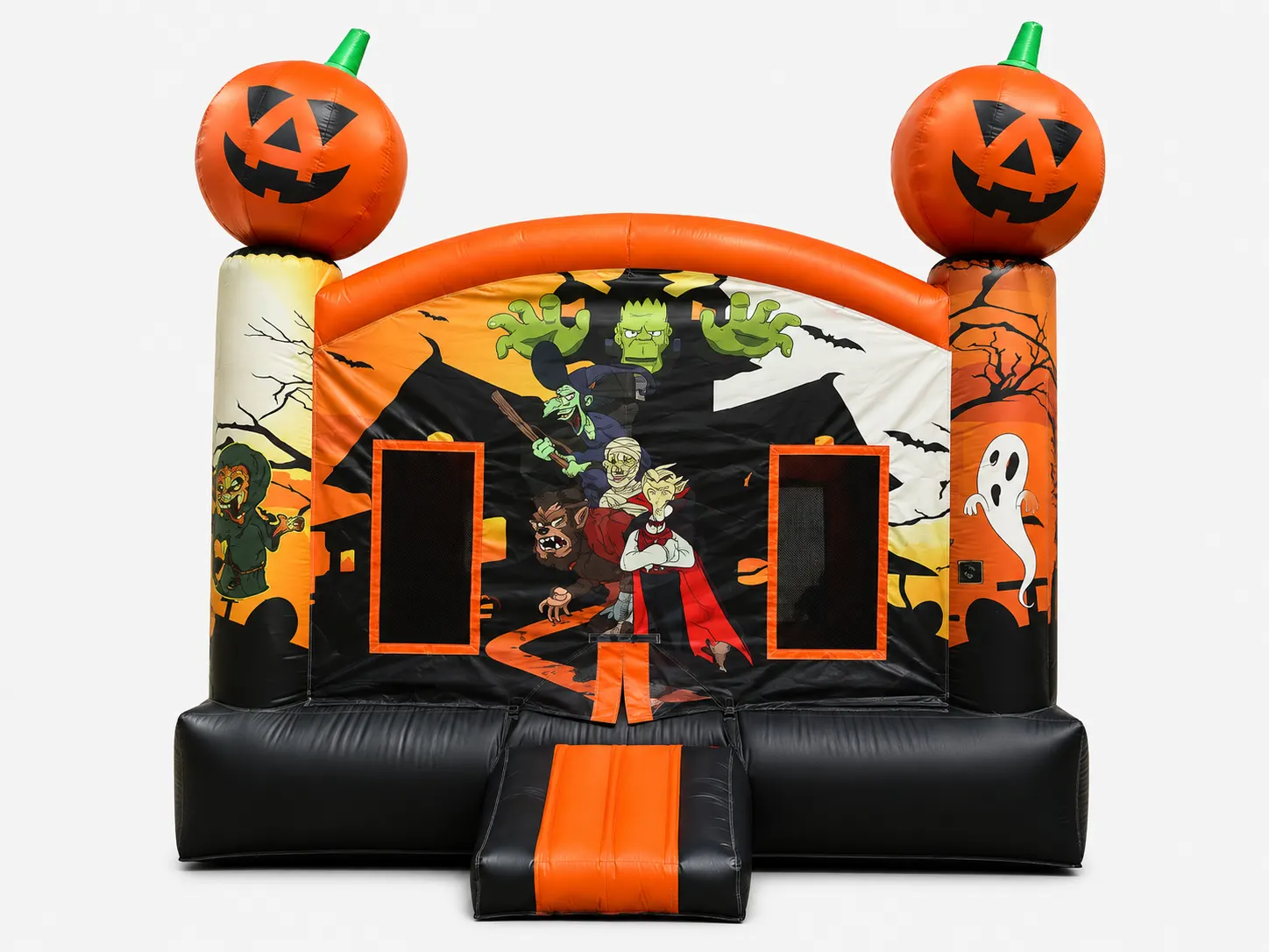 Halloween Pumpkin Monster Bounce House