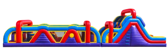 Mega Obstacle Course & Slide